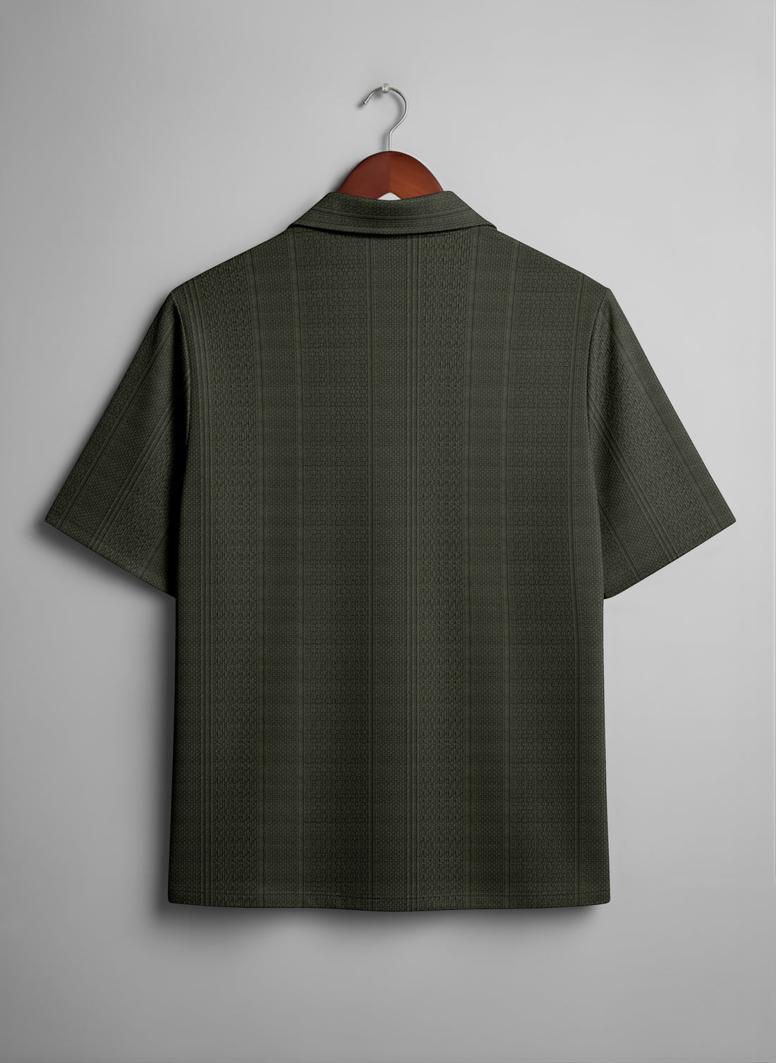 Dark Green Half Sleeves Shirts for Mens