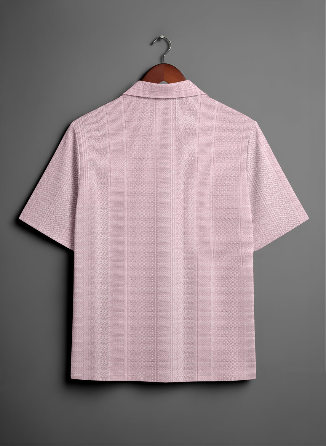 Light Pink Half Sleeves Shirts for Mens