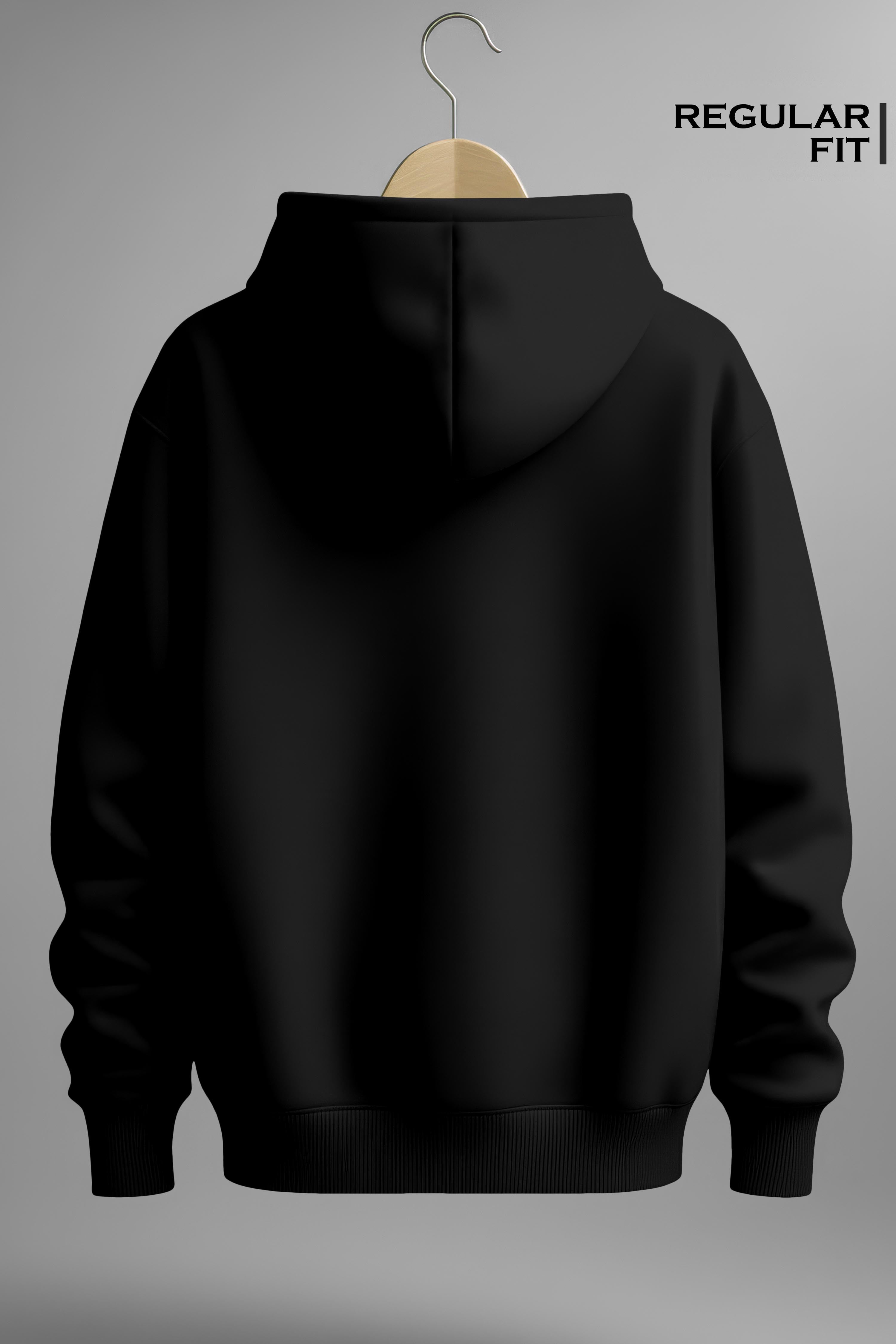 Mens Black full sleeves Hoodie